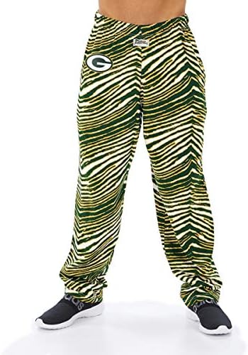 Amazon.com : Zubaz 00 NFL Men's Classic Zebra Print Left Hip Team